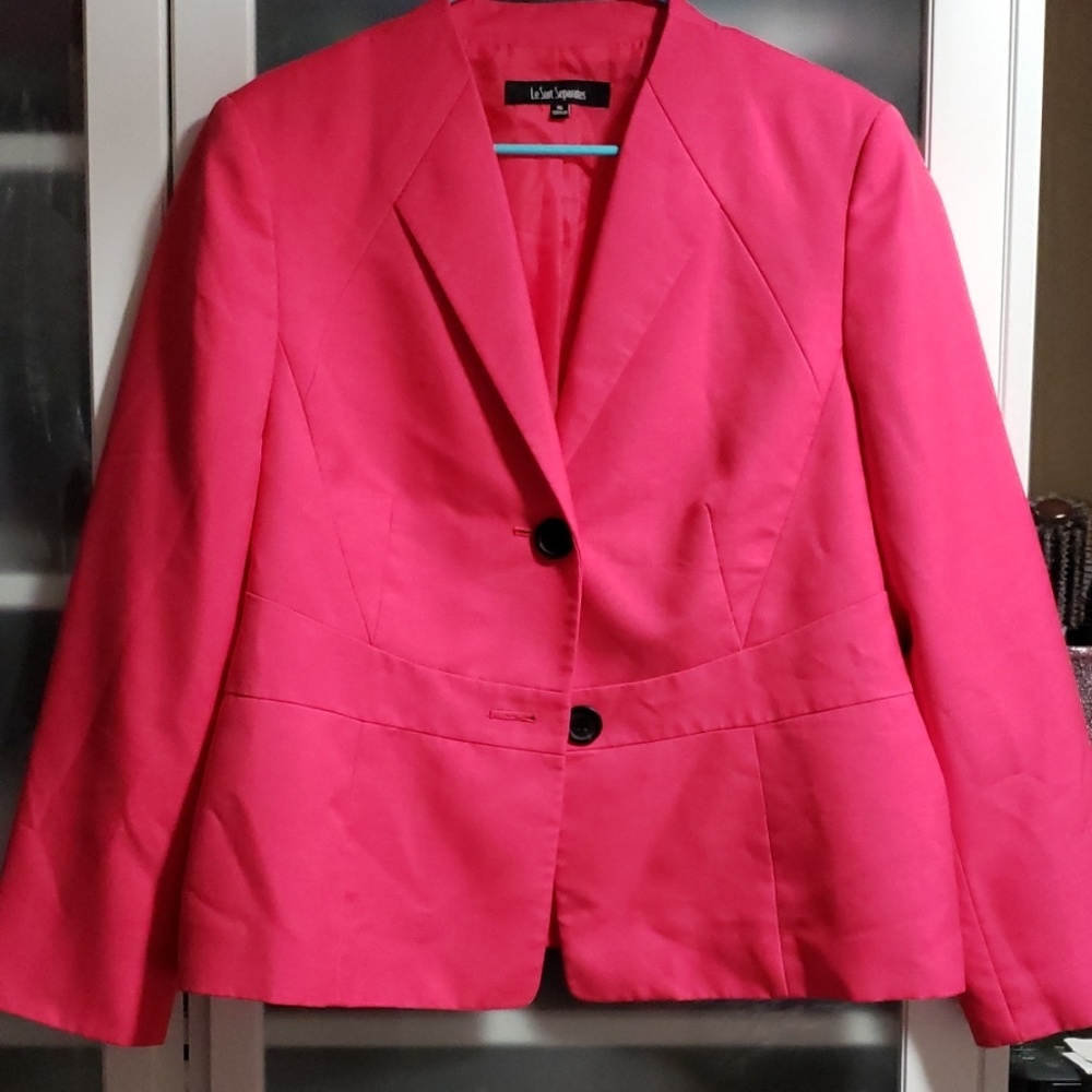 Hot pink women's blazer